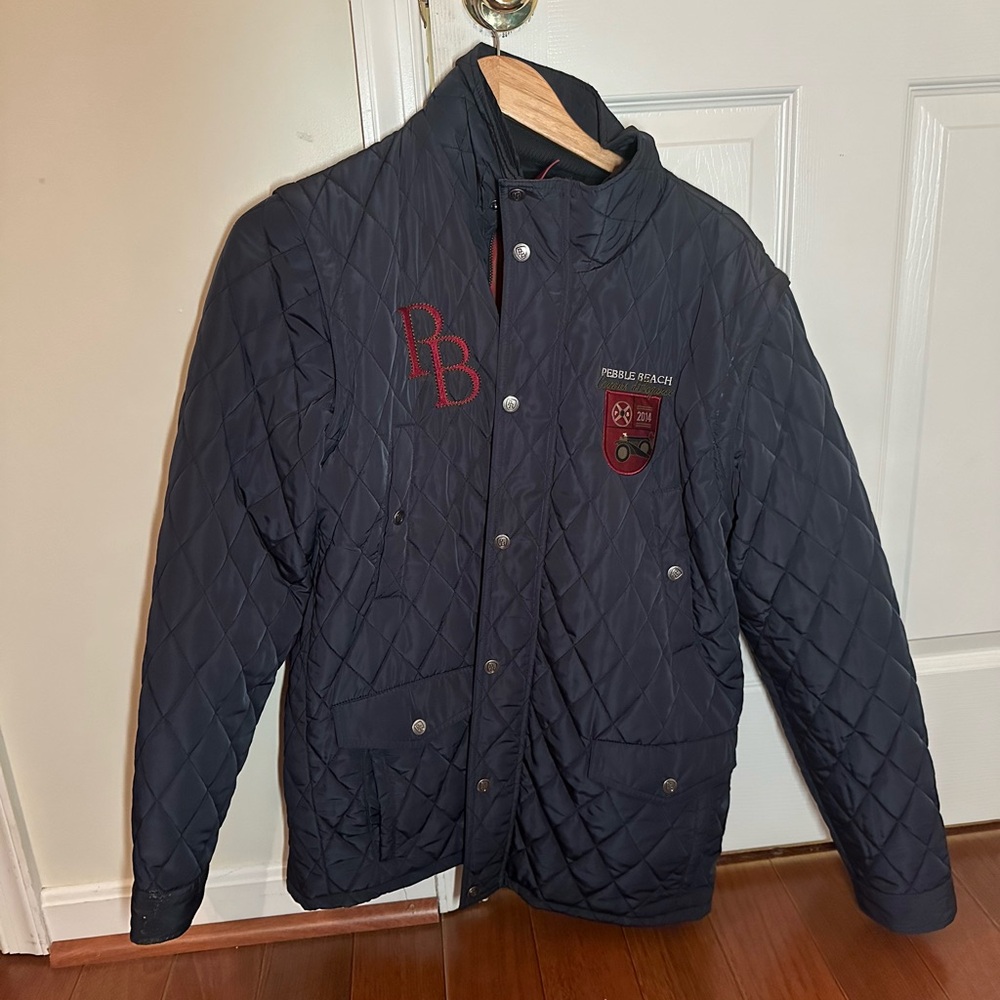 2014 Pebble Beach Concours Jacket Vest Mens